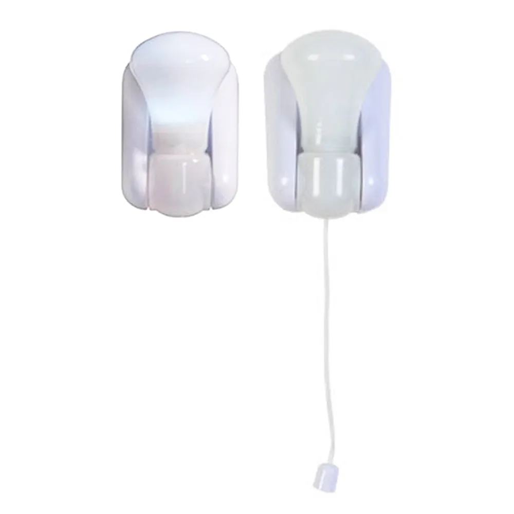 4 Pack LED Pull String Bright Lights Battery Operated Lamp Stick On Nightlights