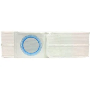 6" Right, White, Cool Comfort, Flat Panel Belt, Large, 2-5/8" x 3-1/8" Opening Placed 1" From Bottom