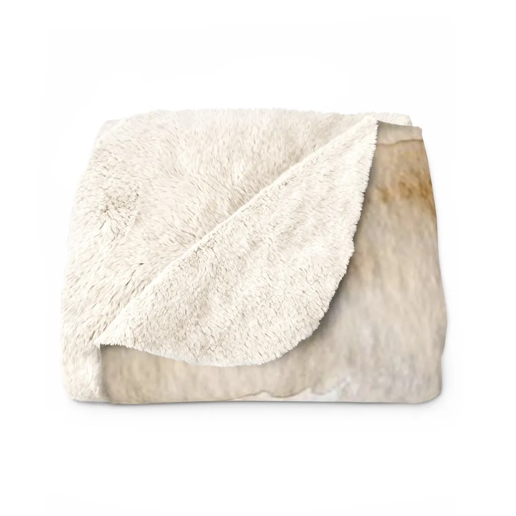 Abstract Comfy Blanket | Burnt Orange