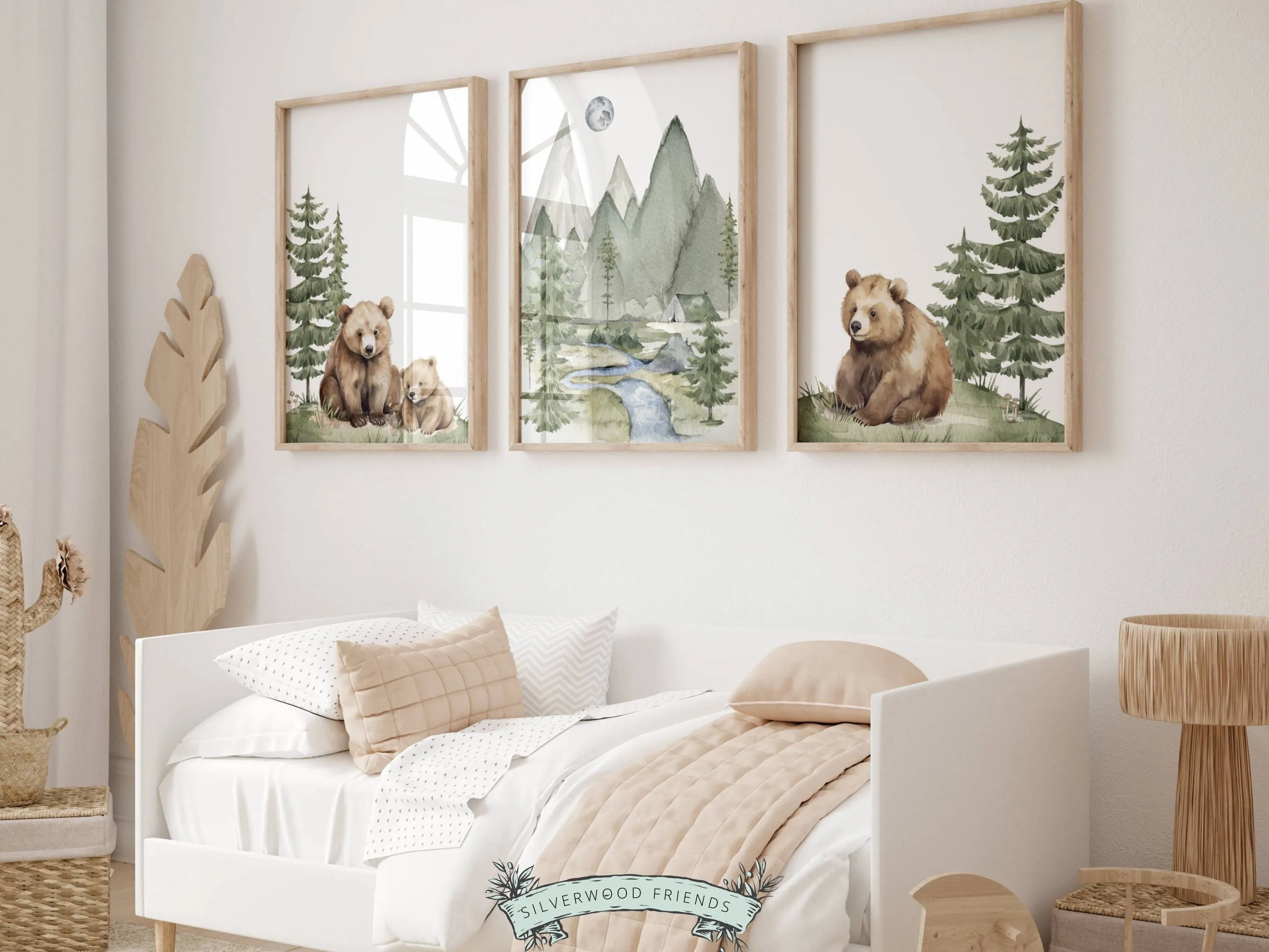 Baby Bear Nursery Prints