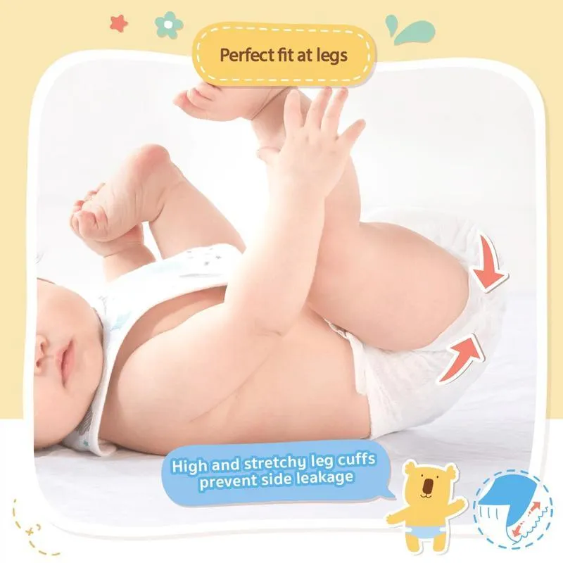 Baby Moby Tape Diapers - New Born (0-5kgs)