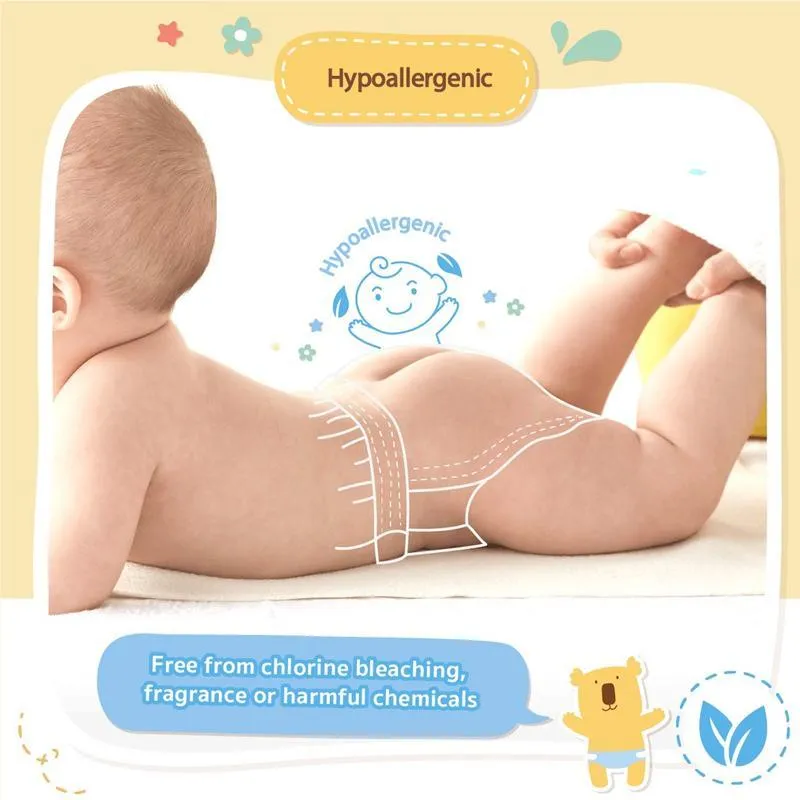 Baby Moby Tape Diapers - New Born (0-5kgs)