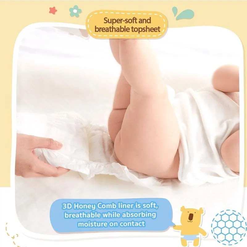 Baby Moby Tape Diapers - New Born (0-5kgs)