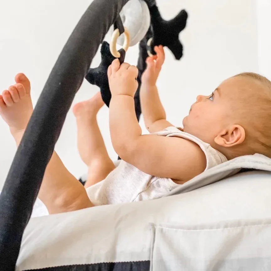 Babystudio Breast Feeding Pillow with toybar