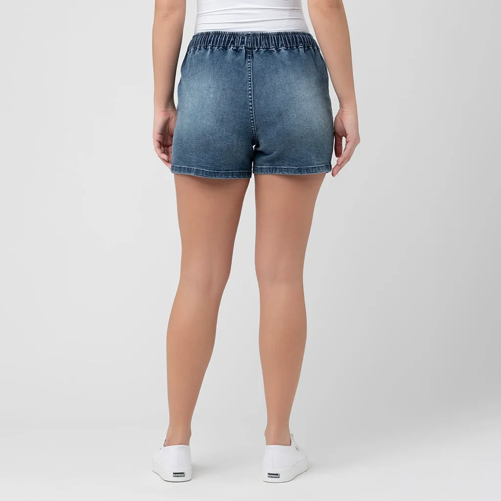 Bailey Denim Short- Blue Wash
