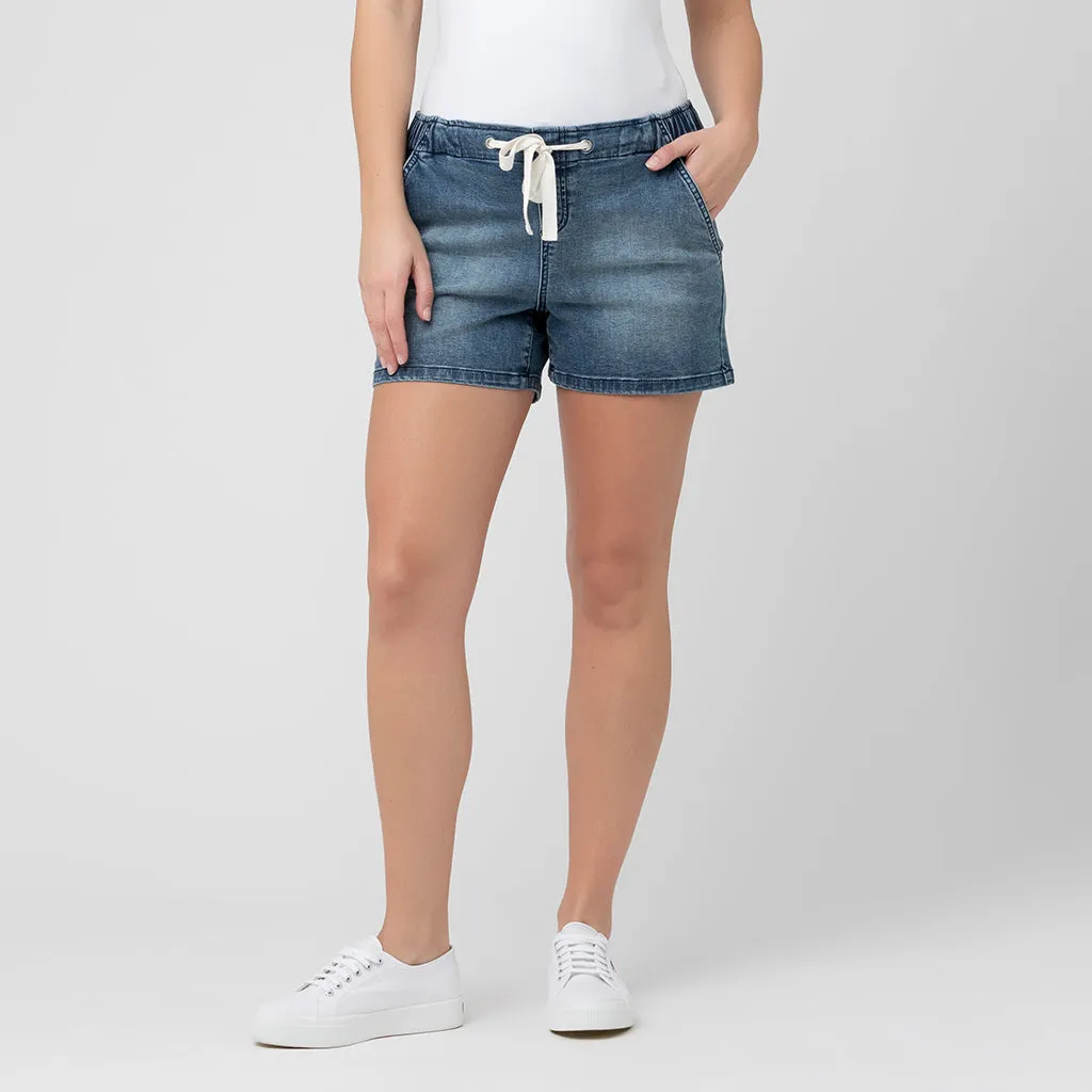 Bailey Denim Short- Blue Wash
