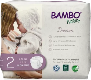 Bambo Nature Dream Baby Diapers Size 2