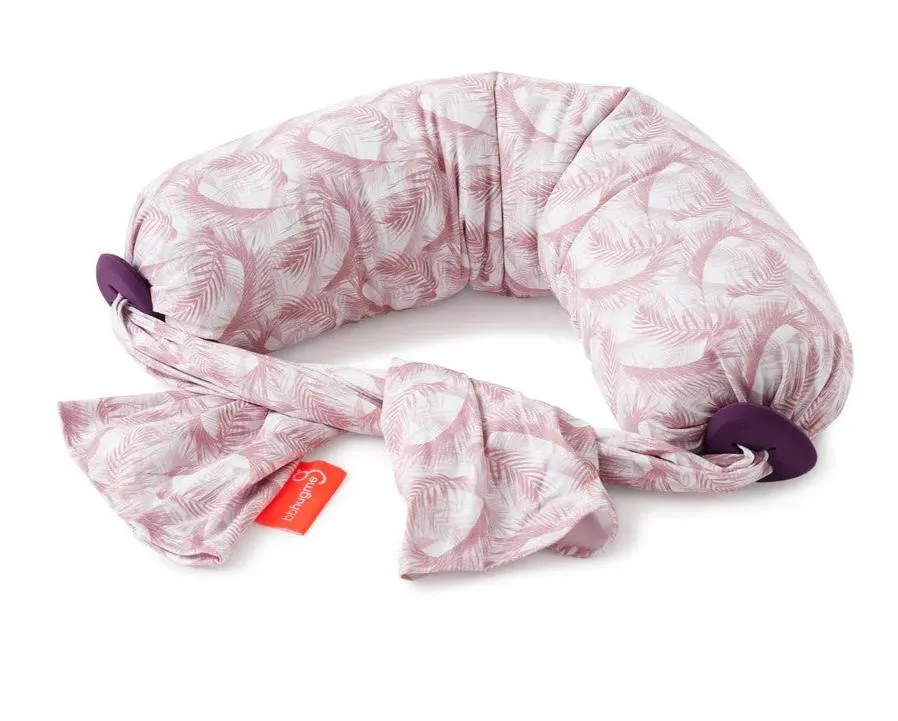 bbhugme Nursing Pillow Pink Feather