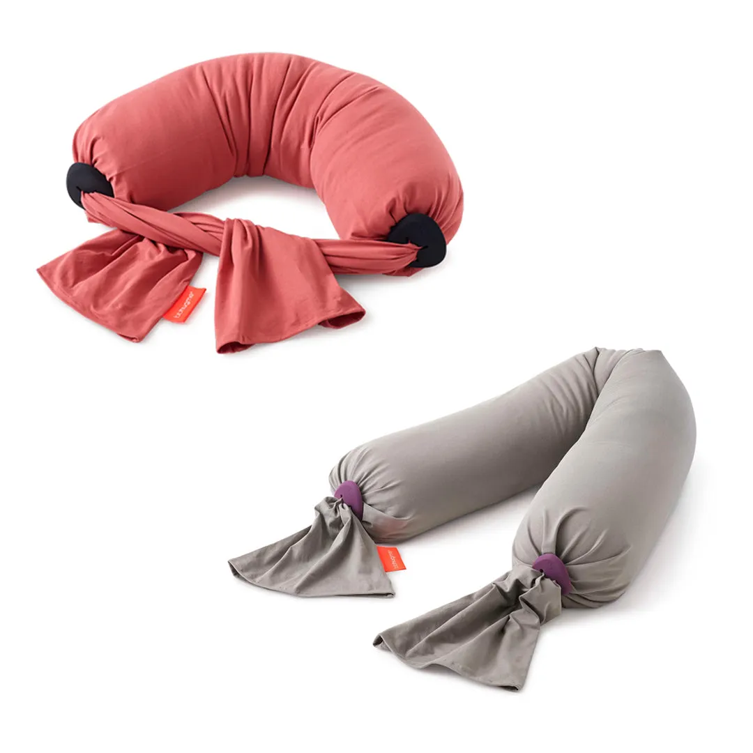 bbhugme Pregnancy and Nursing Pillow Bundle
