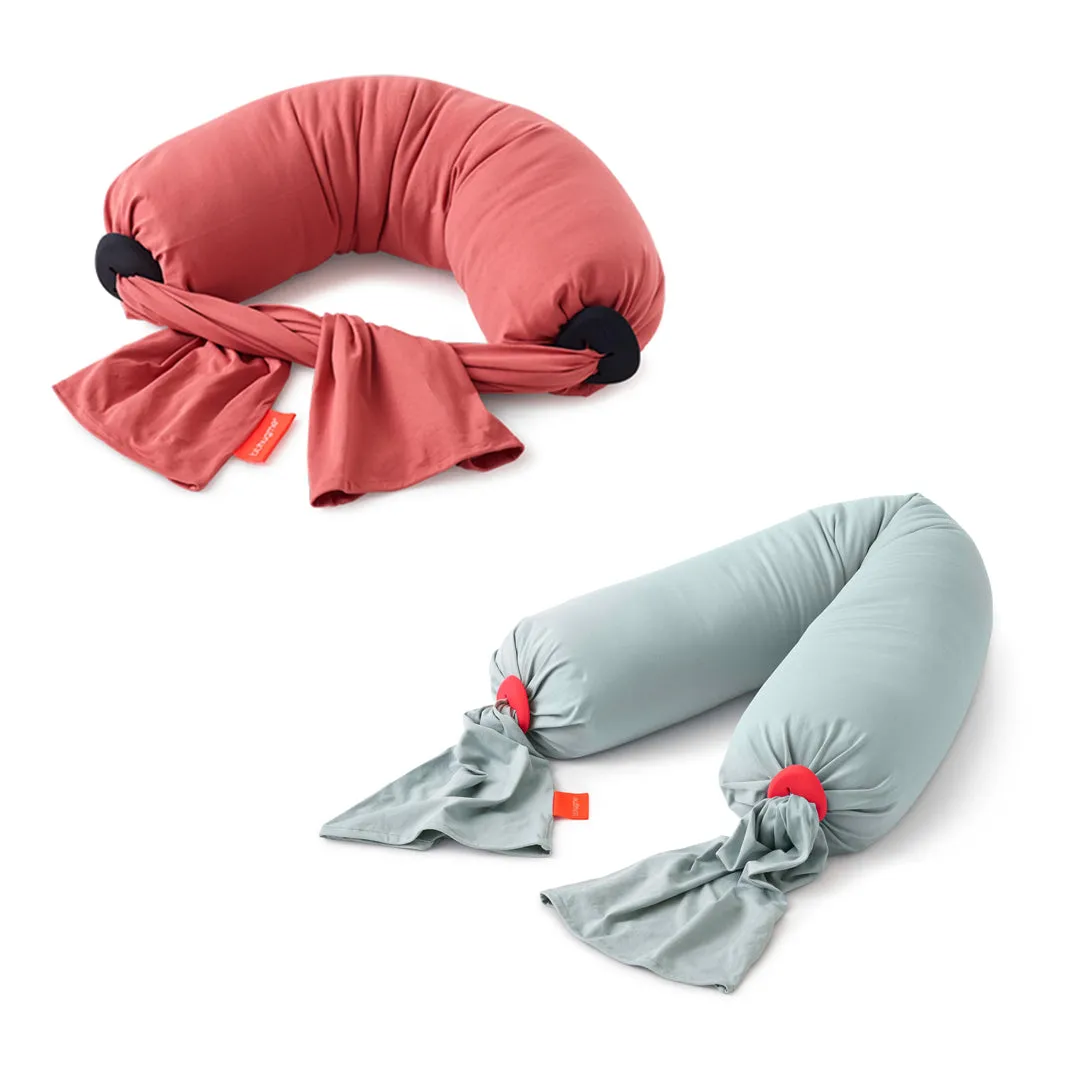 bbhugme Pregnancy and Nursing Pillow Bundle