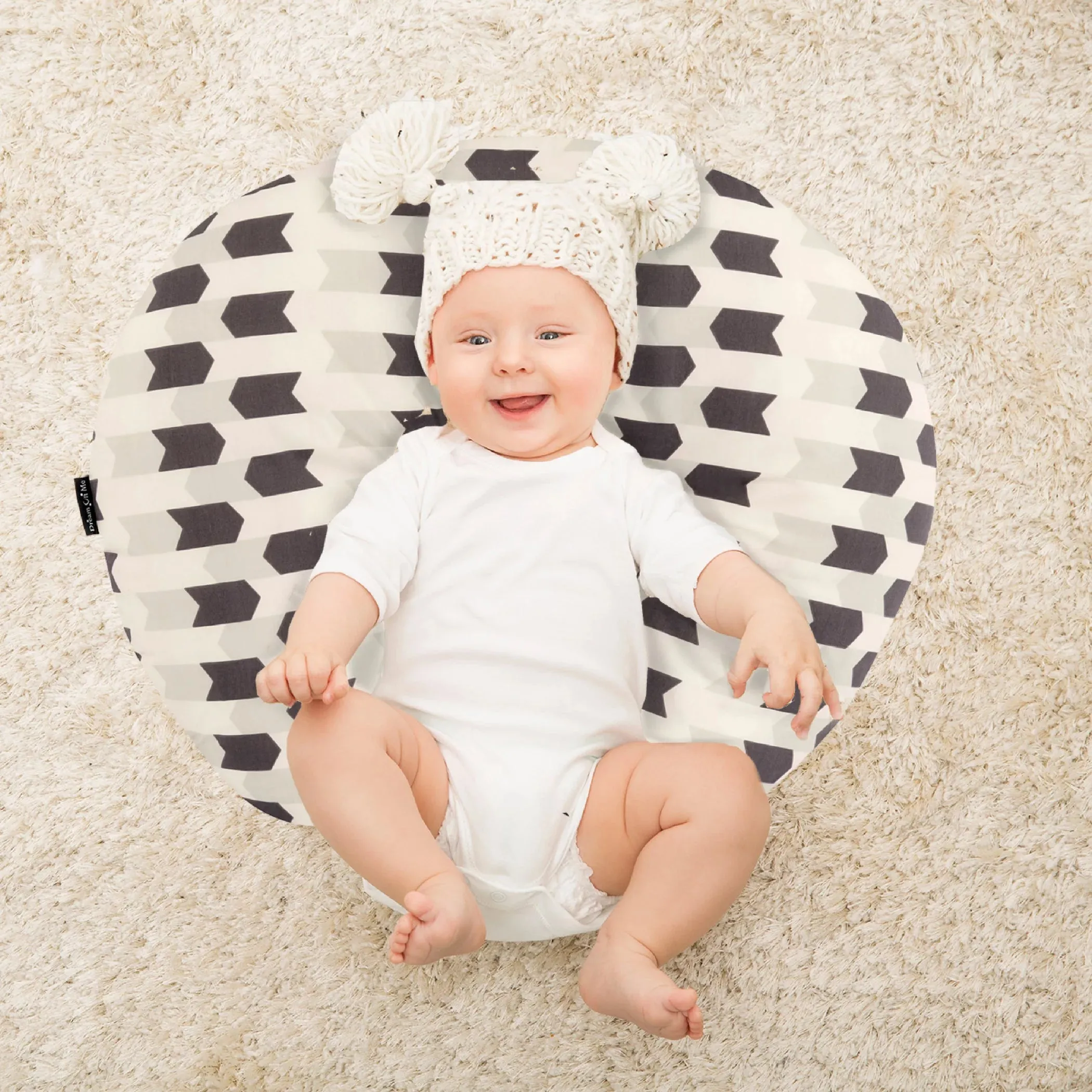Beeboo Nursing Pillow and Positioner in Fawn Brown