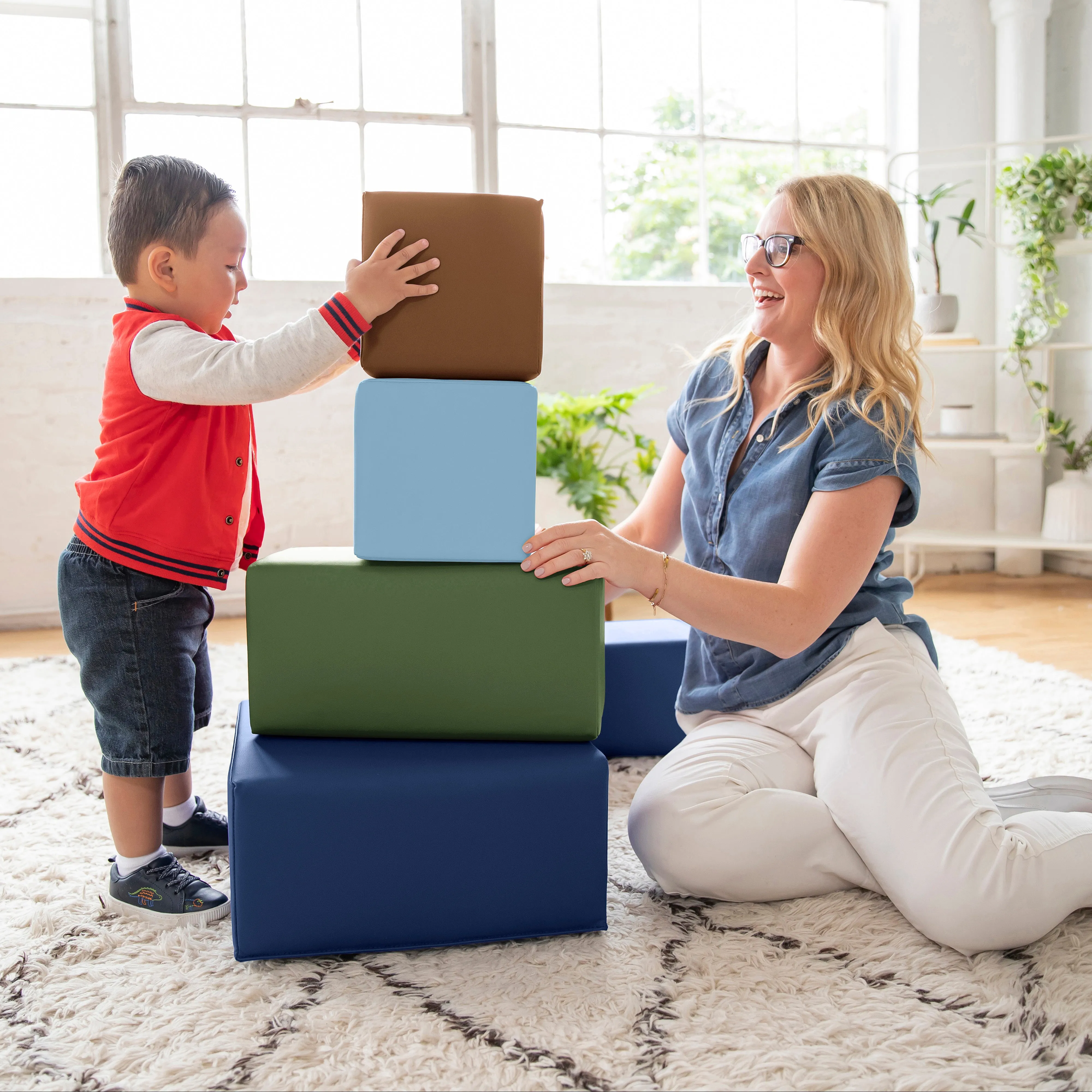 Big Foam Block Playset, 7-Piece