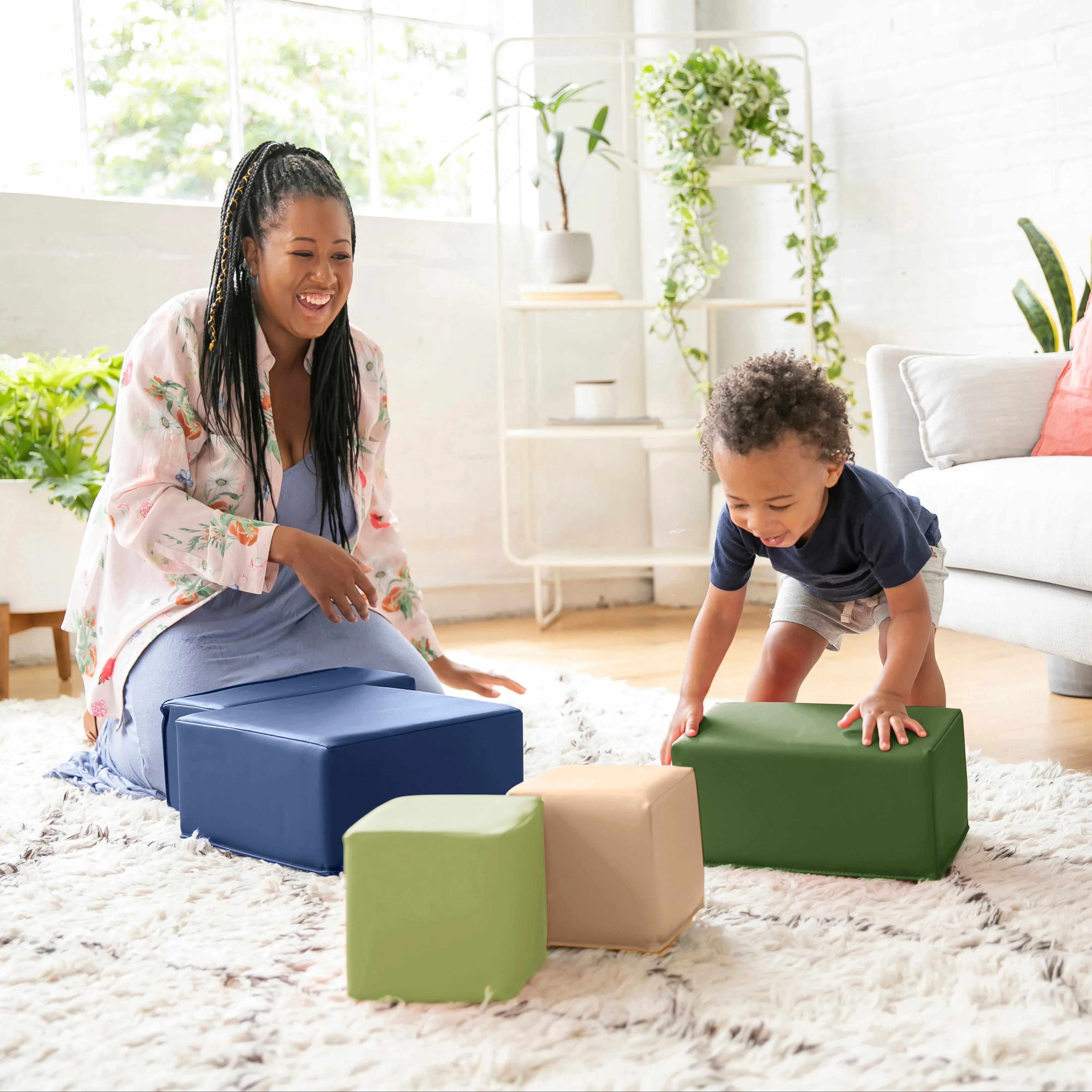 Big Foam Block Playset, 7-Piece