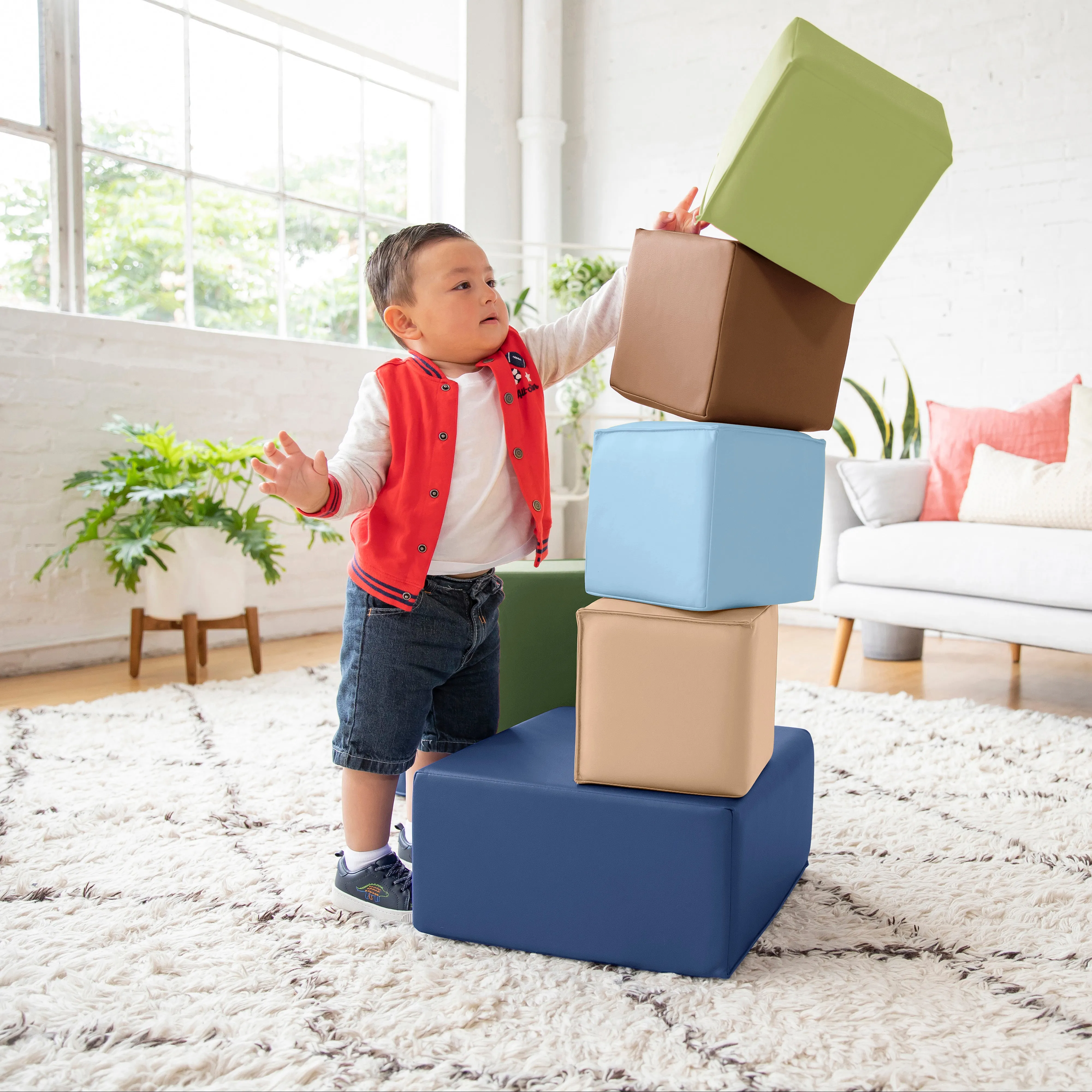 Big Foam Block Playset, 7-Piece