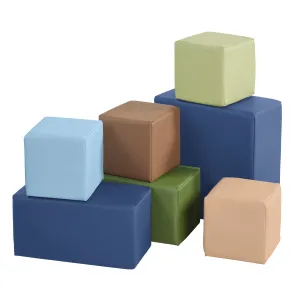 Big Foam Block Playset, 7-Piece