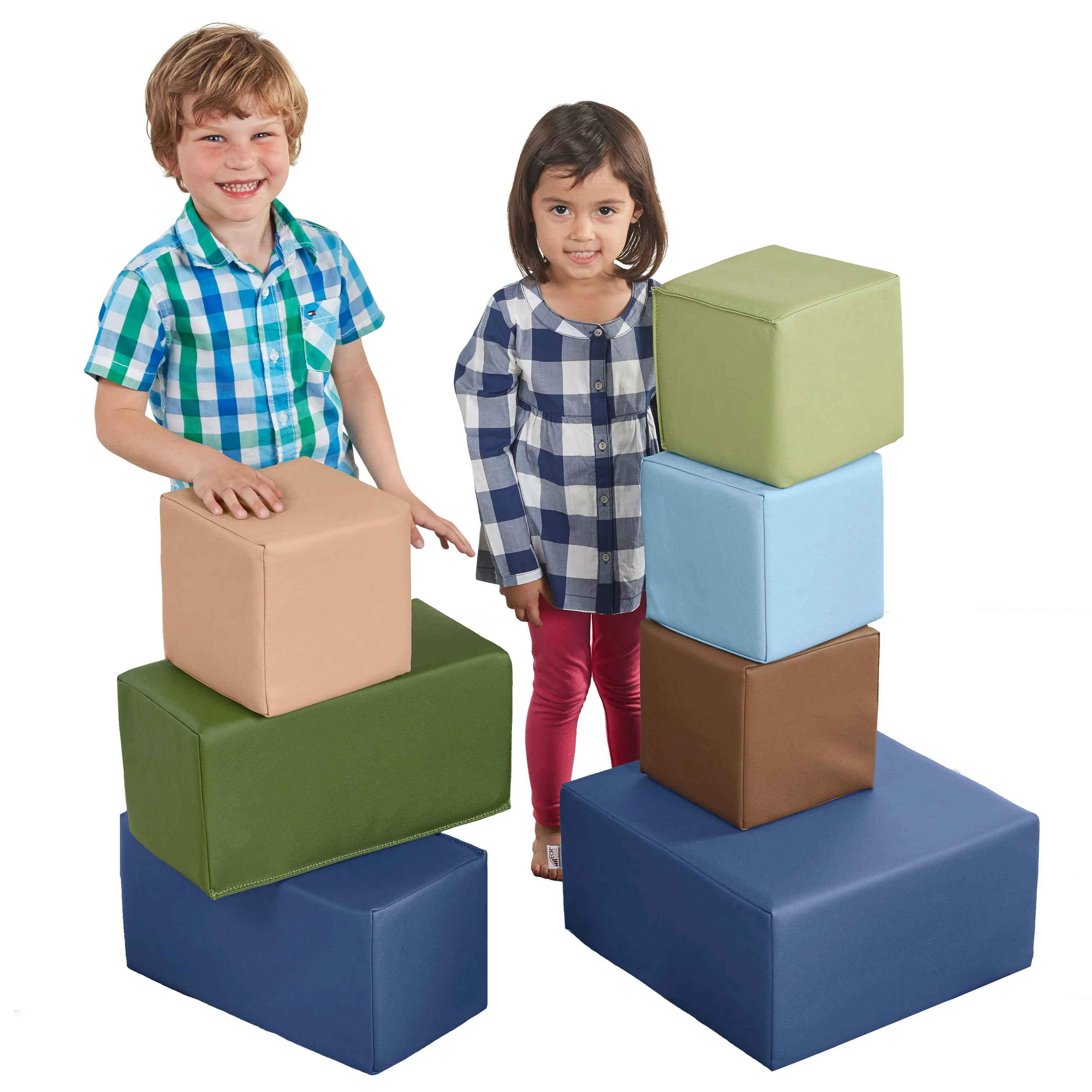 Big Foam Block Playset, 7-Piece