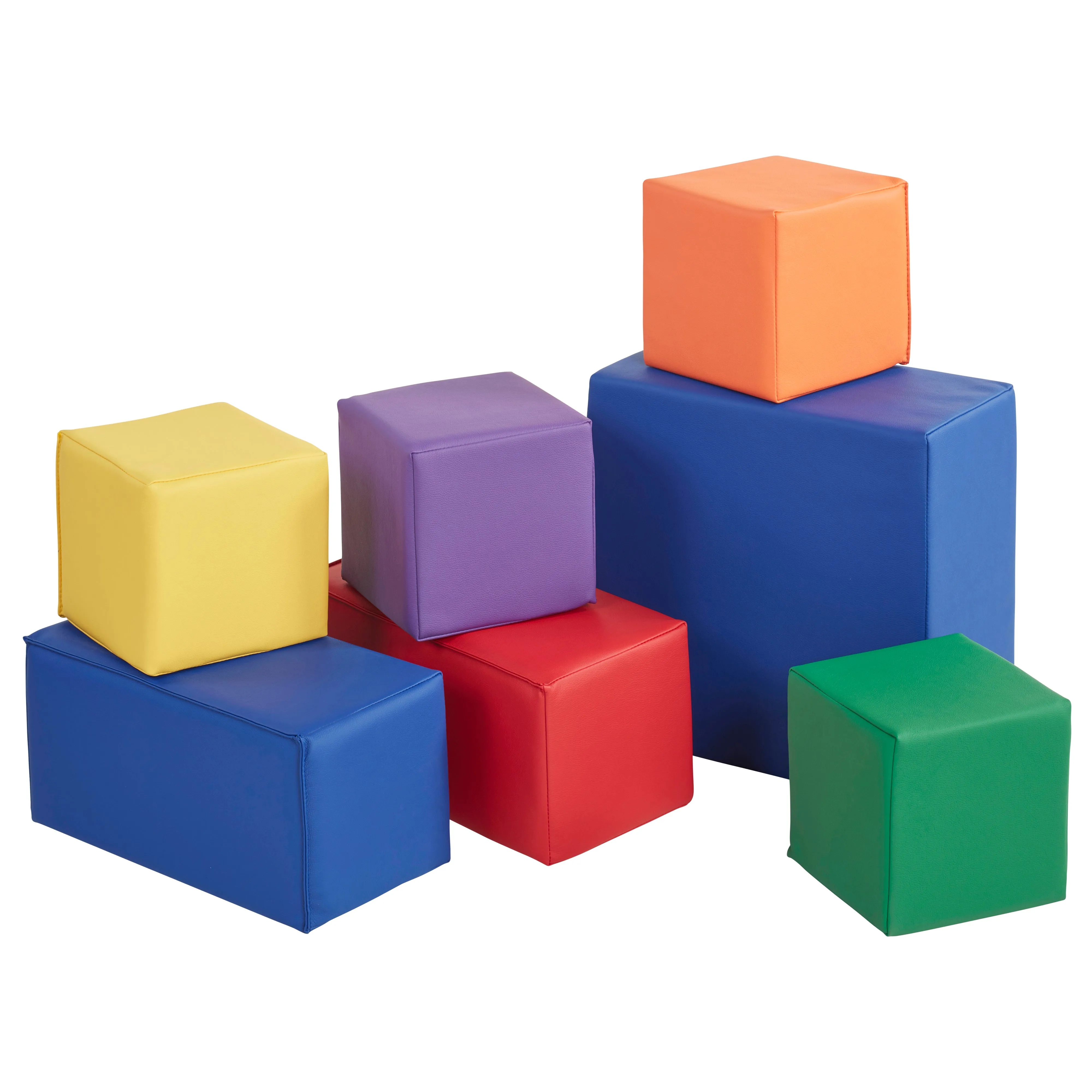 Big Foam Block Playset, 7-Piece