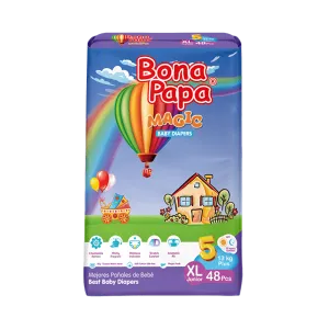 BONA PAPA MAGIC BABY DIAPERS XL JUNIOR 13 KG 48PCS
