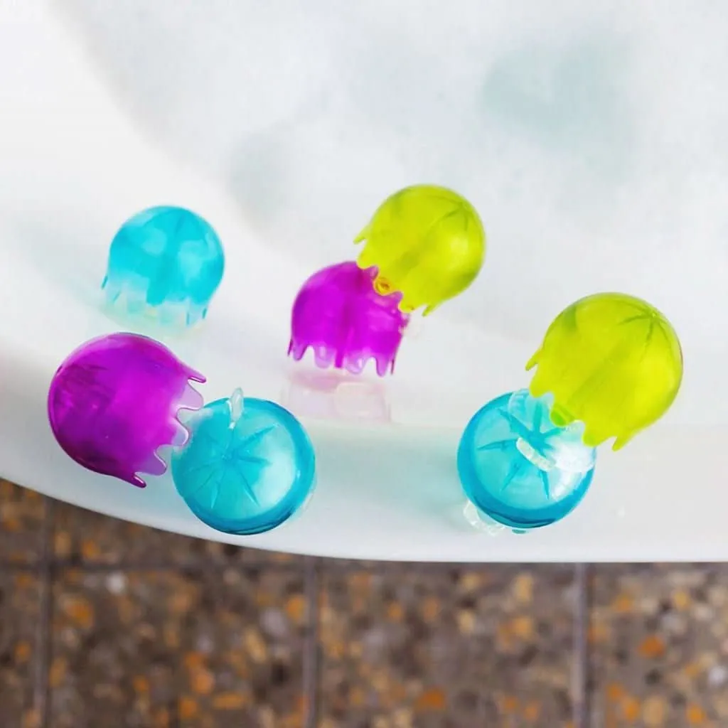 Boon 9-Pieces Jellies Suction Cup Bath Toys