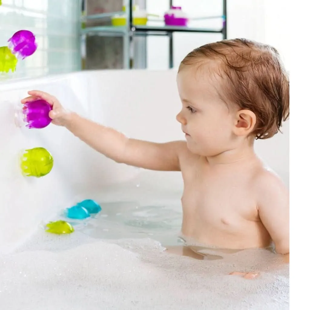 Boon 9-Pieces Jellies Suction Cup Bath Toys