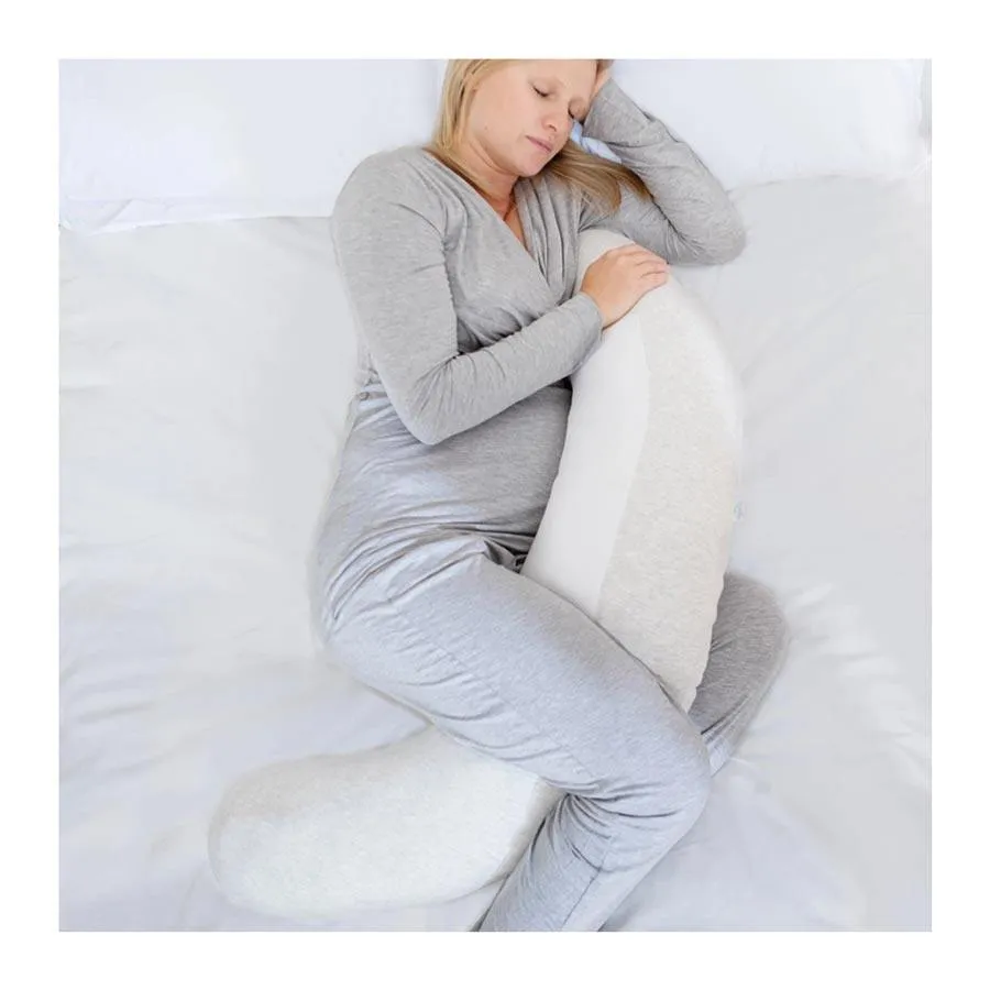 Breathe Pregnancy Pillow – Minimal Grey