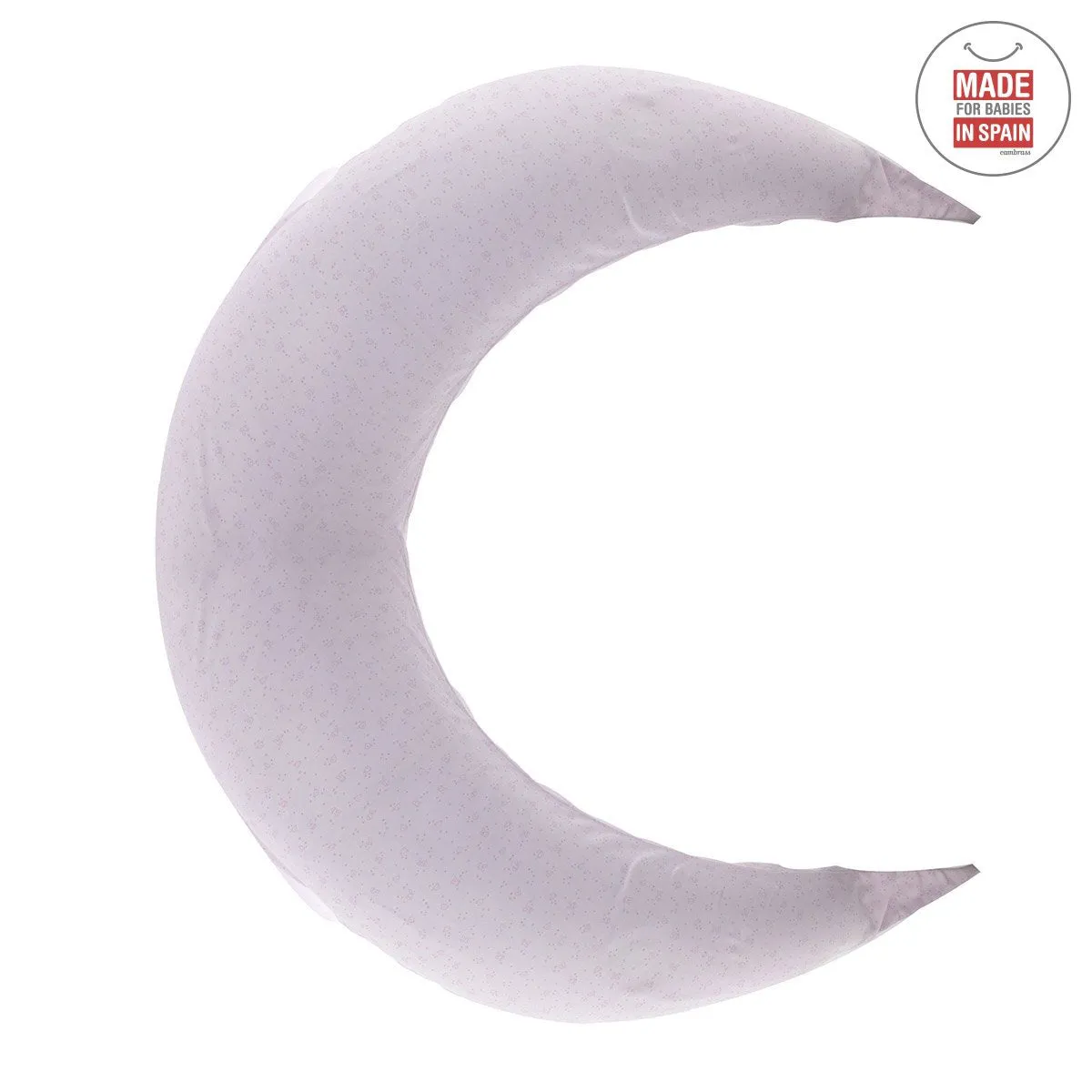 Cambrass Nursing Pillow Moon 613,1 E Pink 80x185x16cm