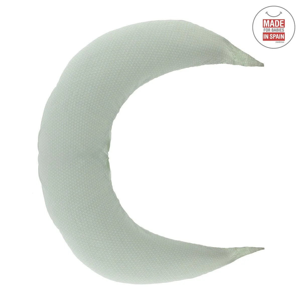 Cambrass Nursing Pillow Moon Moon Green 80x185x16cm