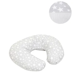 Cambrass Small Nursing Pillow Star Grey