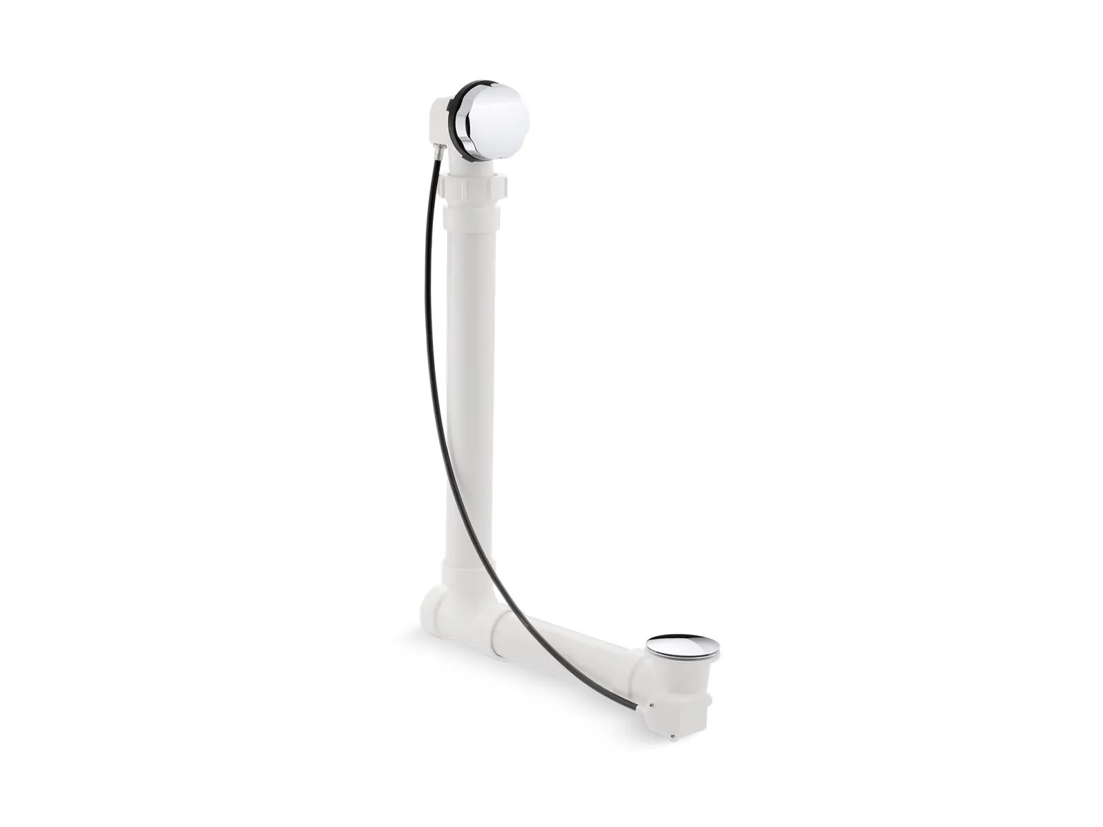 Clearflo Polished Chrome Tub Drain PVC Tubing (26.5" x 9" x 3.75")