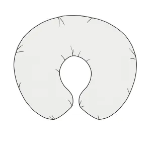 Cloud Ribbed Nursing Pillow Cover