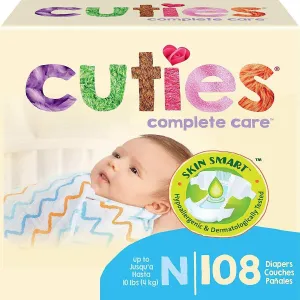 Cuties Complete Care Baby Diapers – Newborn