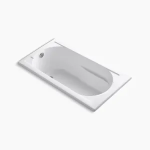 Devonshire 60" x 32" x 20" Drop-In Bathtub in White