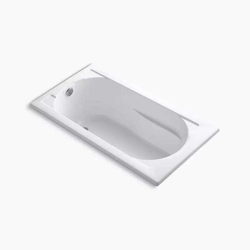 Devonshire 60" x 32" x 20" Drop-In Bathtub in White