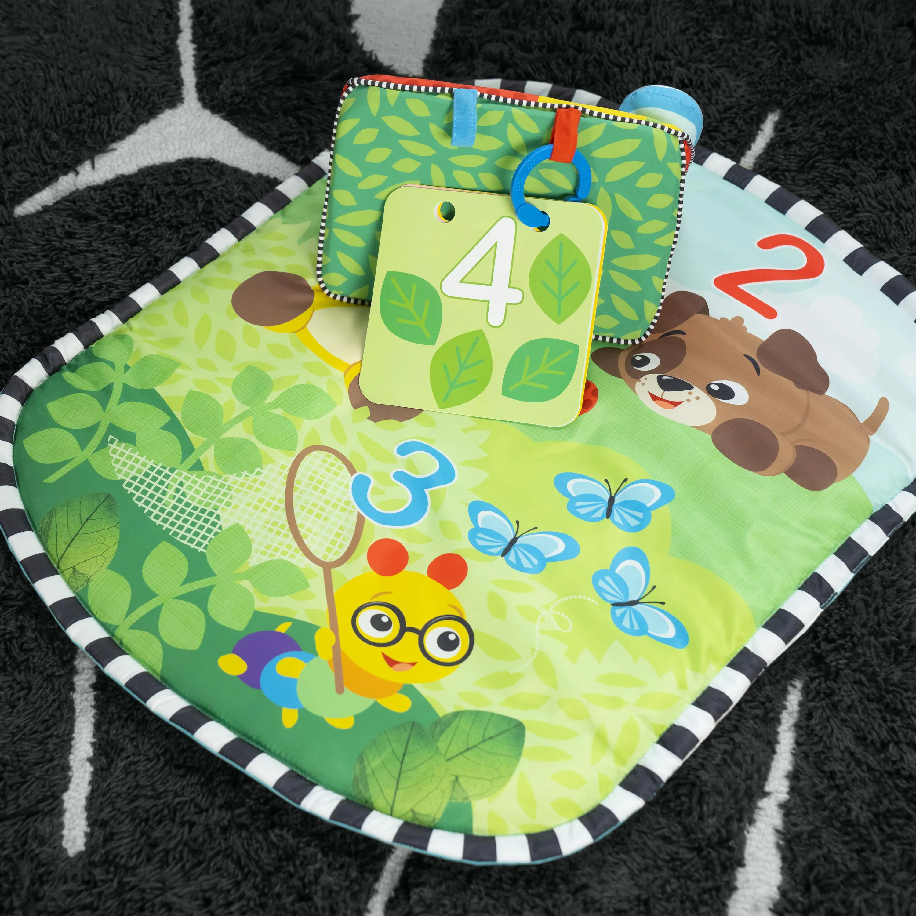 Discovery Garden Tummy Time Mat & Mirror