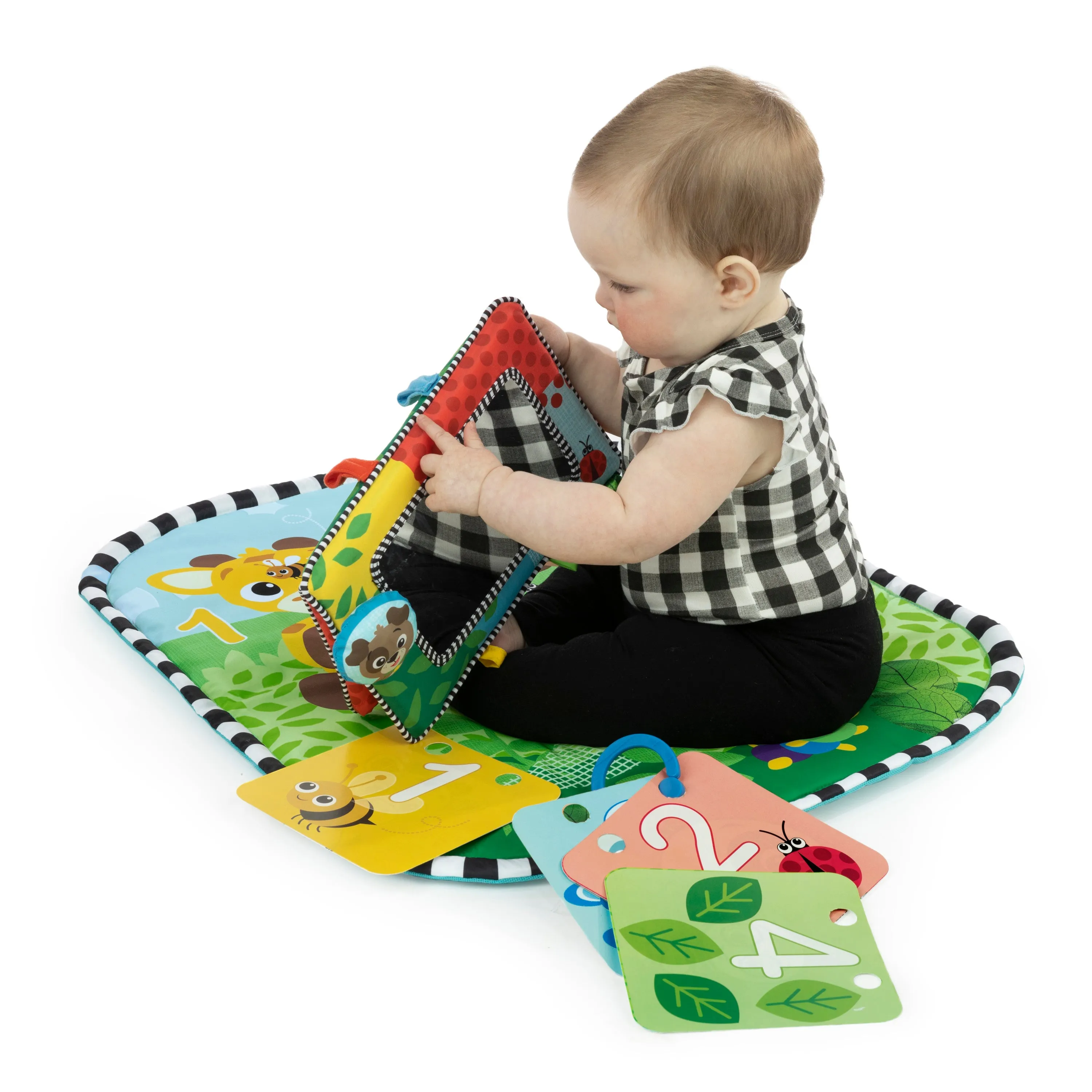Discovery Garden Tummy Time Mat & Mirror