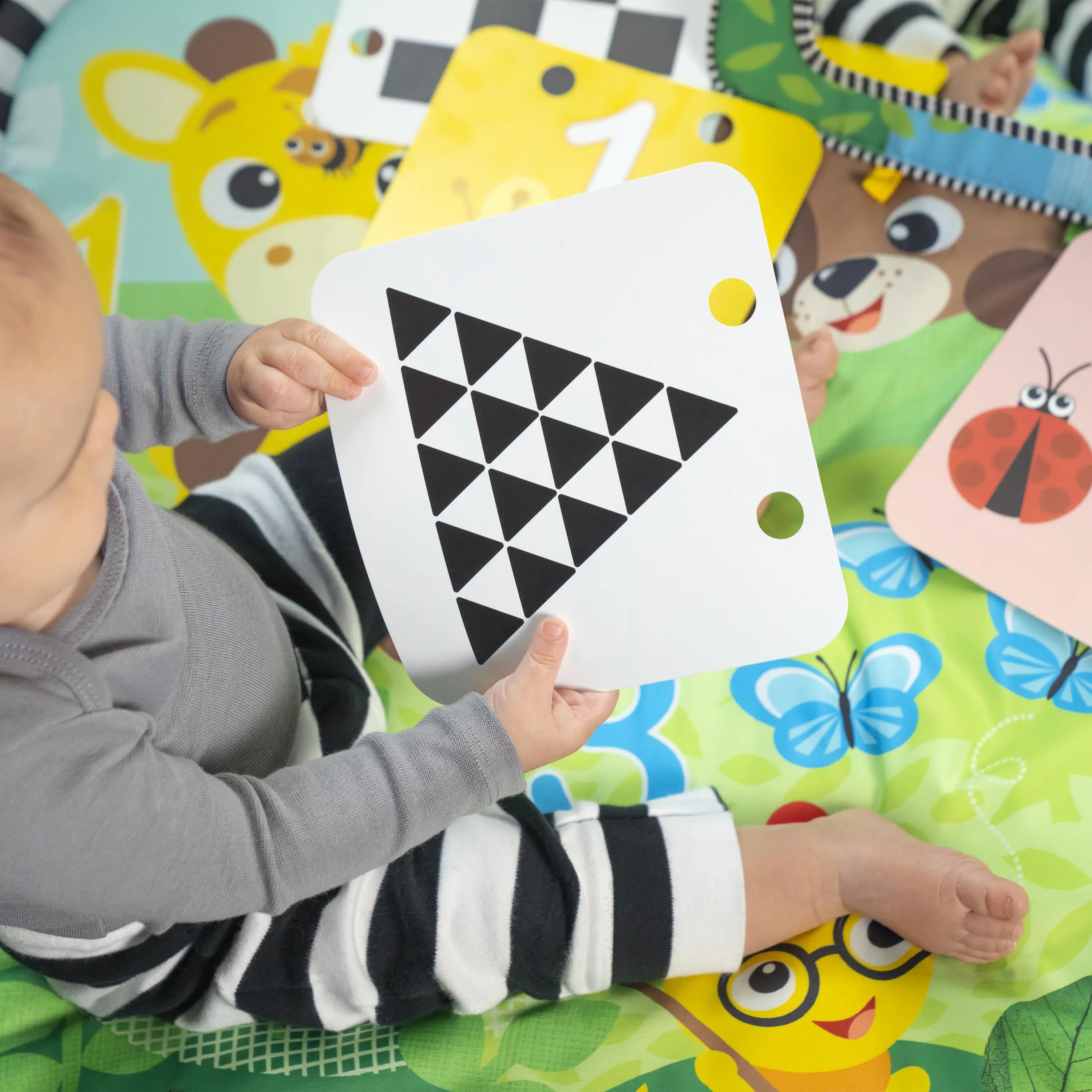 Discovery Garden Tummy Time Mat & Mirror