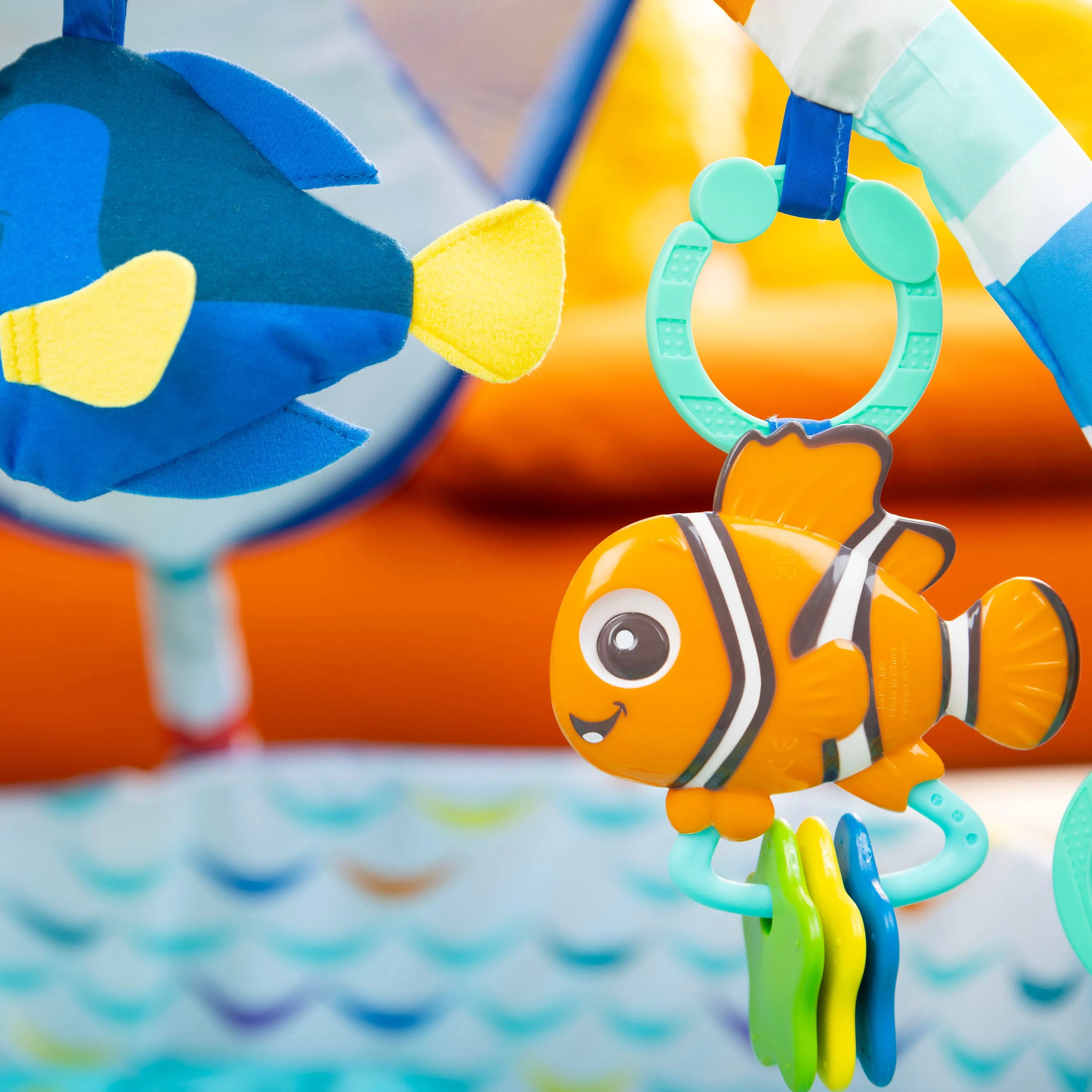Disney Baby Finding Nemo Mr. Ray Ocean Lights & Music Activity Play Gym