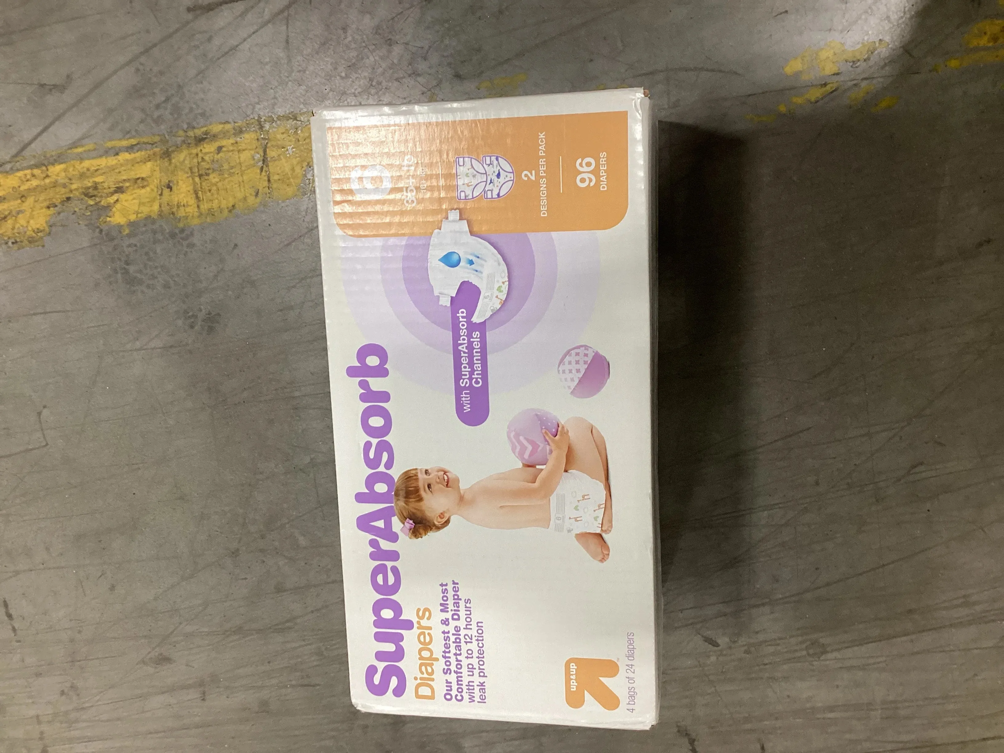 Disposable Diapers Giant Pack - Size 6 - 96ct