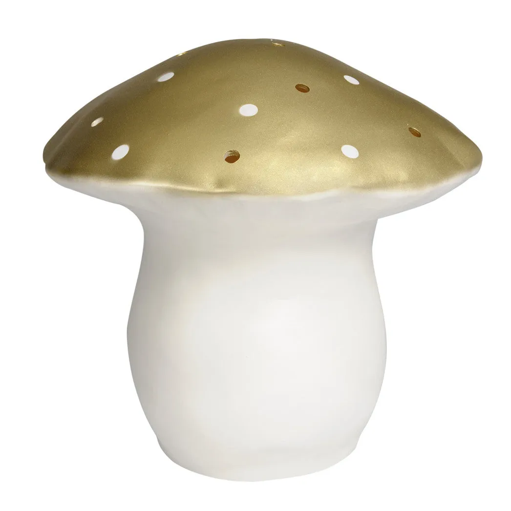 Egmont Large Mushroom Gold Lamp