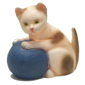 Egmont Toys Lamp Cat with Blue Wool