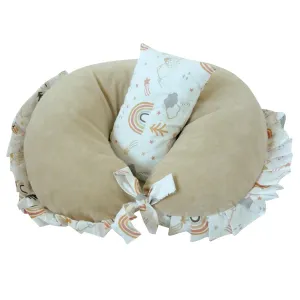 Elmalella Olivia Breastfeeding Pillow (Mocha)