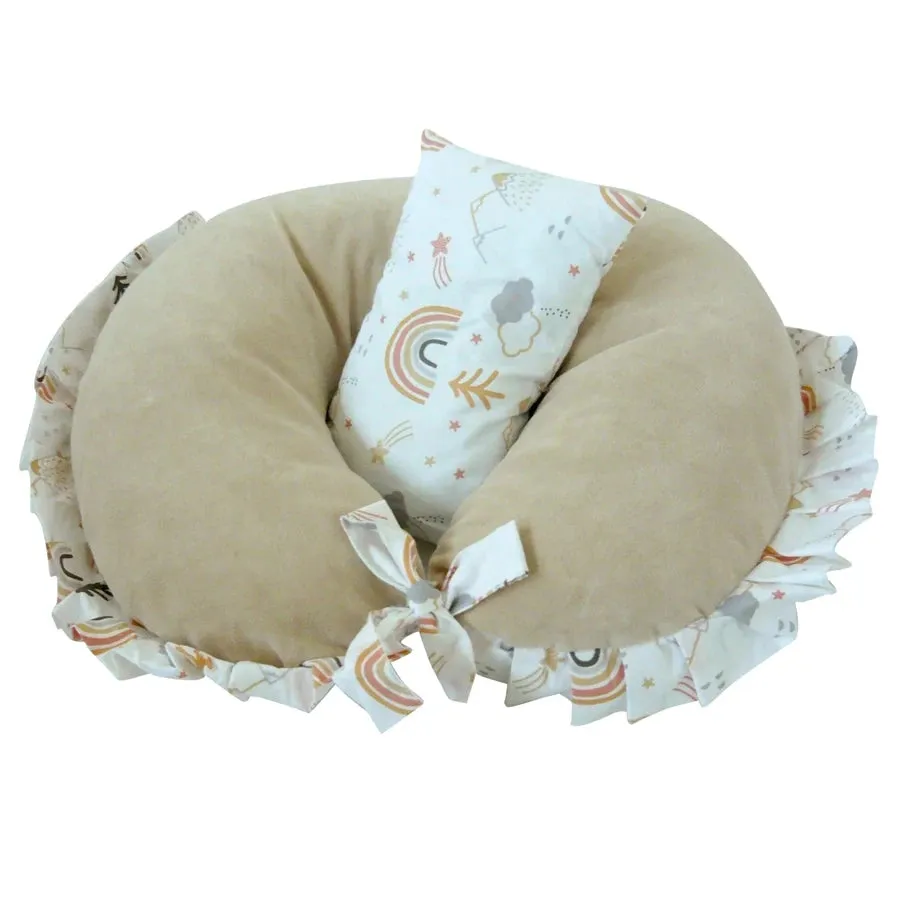 Elmalella Olivia Breastfeeding Pillow (Mocha)