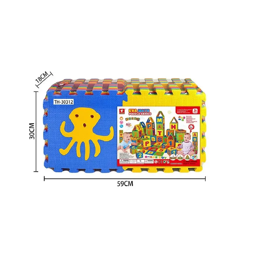 Eva Mat marine animal floor mat puzzle 36pcs