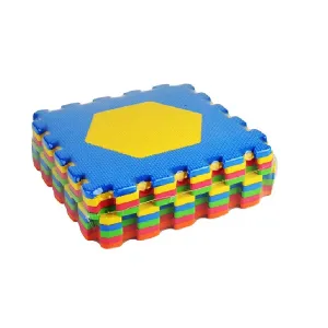Eva Mat Puzzle Series Geometry 9pcs