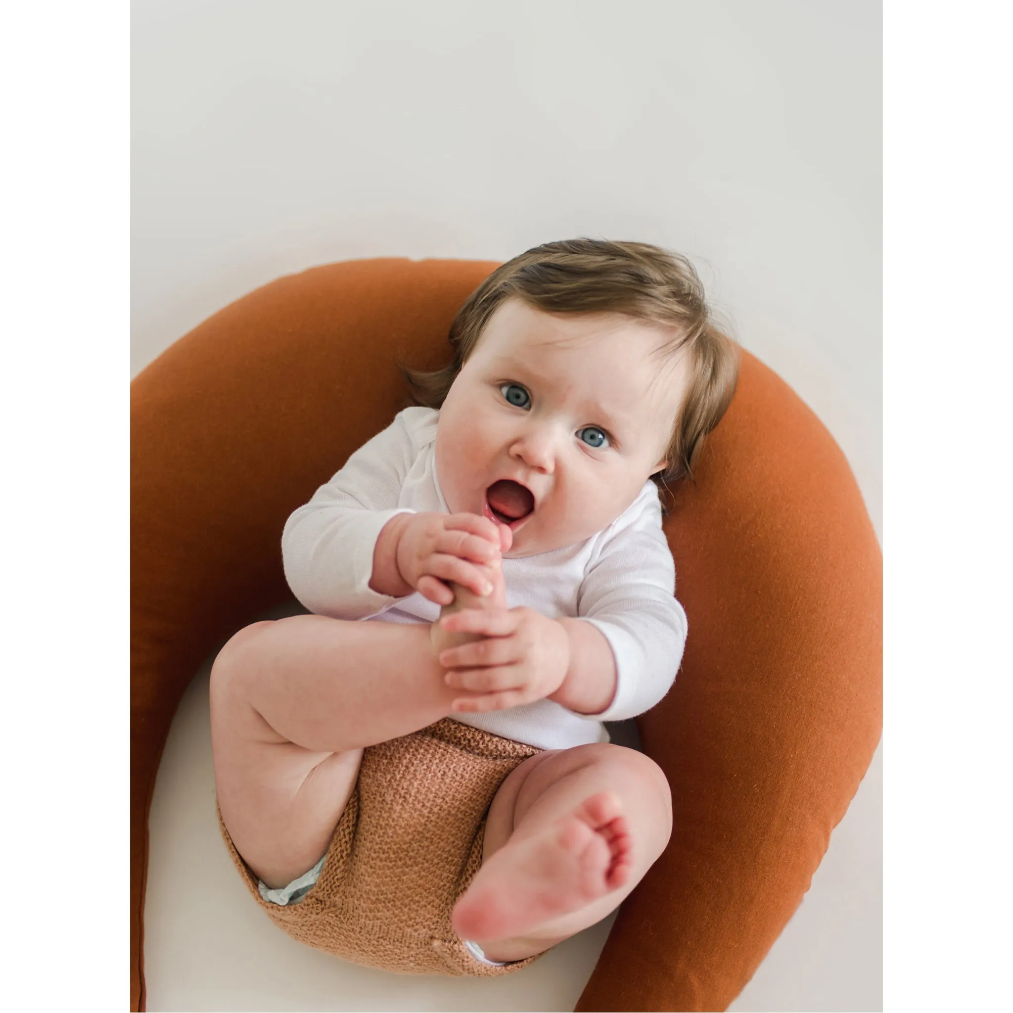 Feeding & Support Pillow · gingerbread