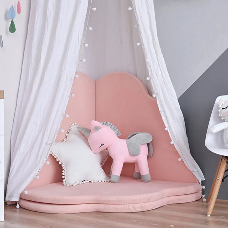 Flower Seating Playmat | Pink