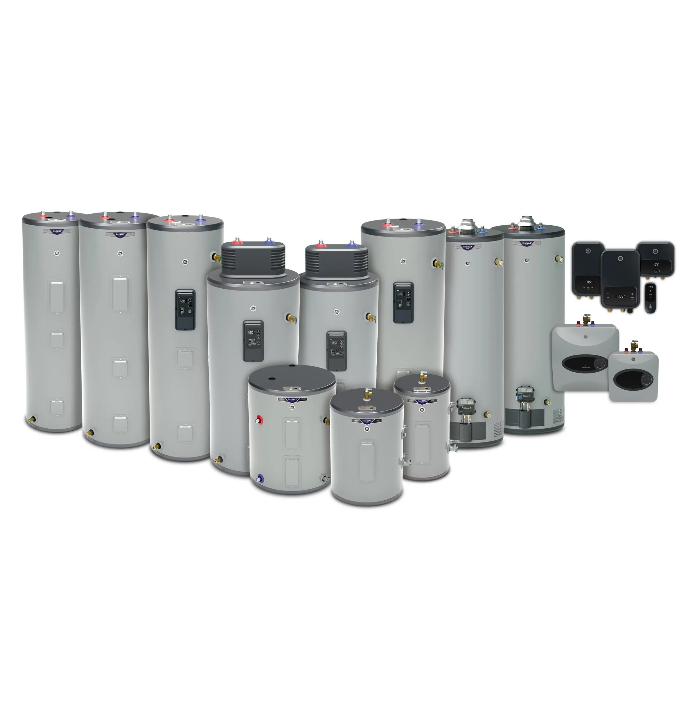 GP40S12BXR GE RealMAX Platinum 40-Gallon Short Liquid Propane Atmospheric Water Heater