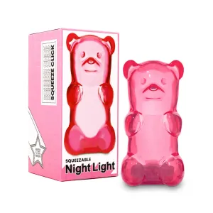 Gummybear Nightlights  Squeezable Fun | Strawberry