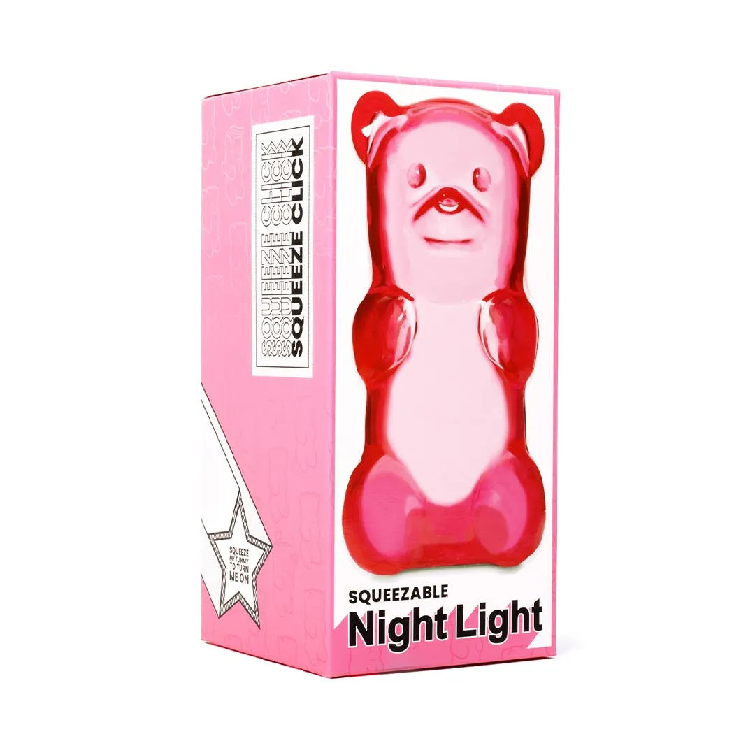 Gummybear Nightlights  Squeezable Fun | Strawberry