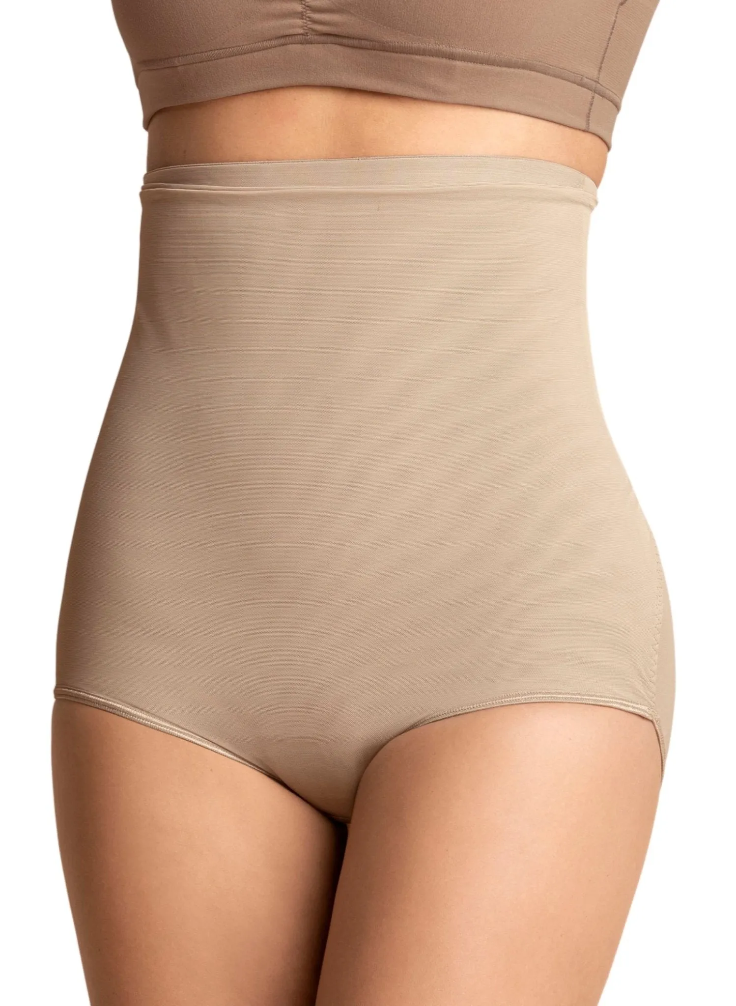 High-Waisted Postpartum Panty with Adjustable Belly Wrap for Natural or C-Section Birth